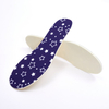 Navy Blue Star Print Kids Insoles Manufacturer | Custom Breathable EVA Shoe Inserts for Children Footwear