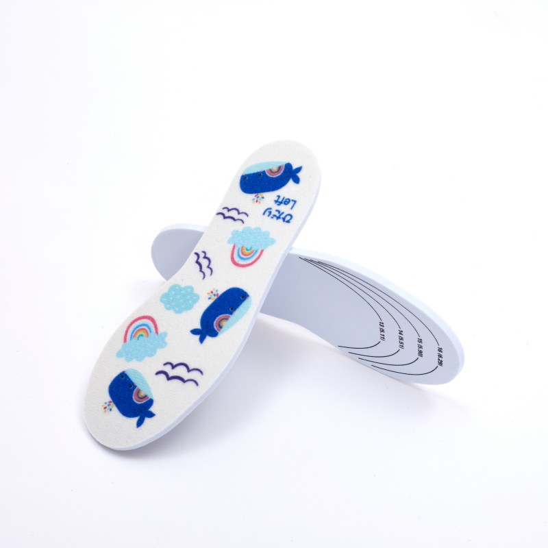 Custom Kids Printed Insoles Manufacturer | Soft EVA Cartoon Shoe Insoles OEM