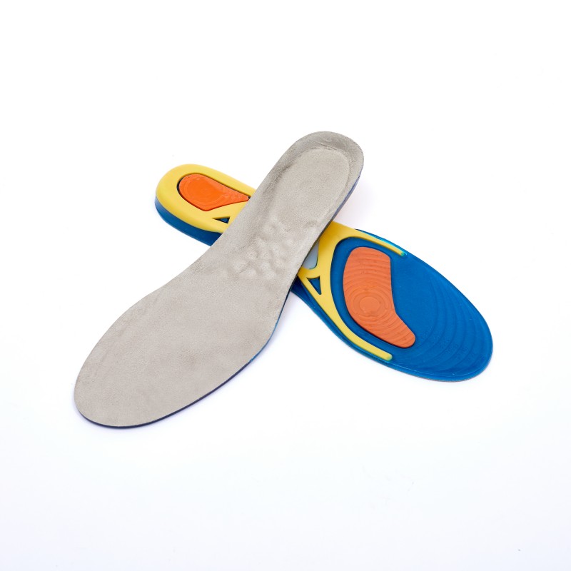 Custom Gel Running Insoles – 50% Shock Absorption on Impact, OEM/ODM Factory Wholesale