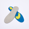Custom Professional Series Sports Insoles – OEM/ODM Factory with Blue Gel Shock Absorption Pads & Yellow Cushions for Arch & Heel Support Wholesale