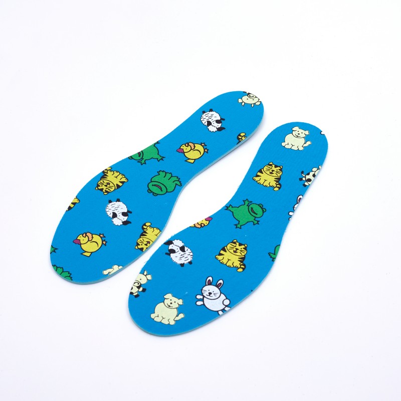 Custom Kids Cartoon Printed Insoles Manufacturer | OEM EVA Shoe Insoles Factory