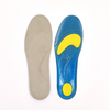 Custom Professional Series Sports Insoles – OEM/ODM Factory with Blue Gel Shock Absorption Pads & Yellow Cushions for Arch & Heel Support Wholesale