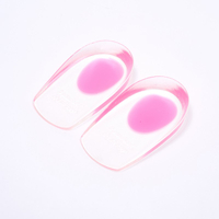 Custom Pink Gel Heel Inserts – OEM/ODM Factory for Heel Pain Relief & Cushioning, Wholesale Supply