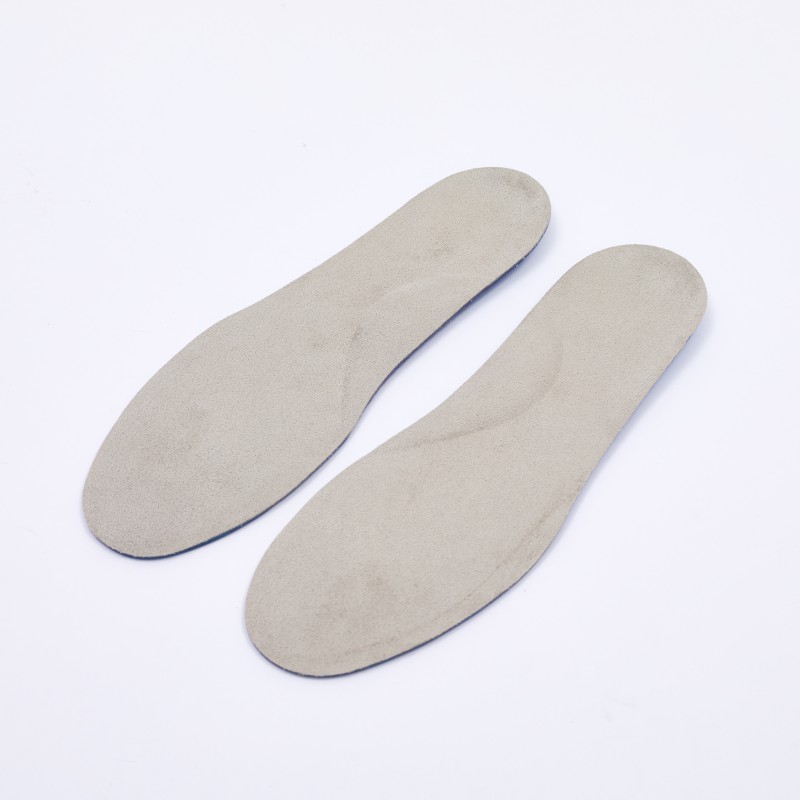Custom Professional Series Sports Insoles – OEM/ODM Factory with Blue Gel Shock Absorption Pads & Yellow Cushions for Arch & Heel Support Wholesale