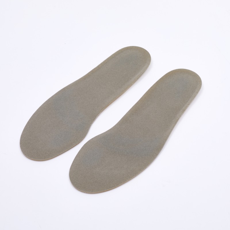 OEM Grey Gel Cushioning Insoles – Custom Shock Absorption Footbeds for Tired Feet, Factory Wholesale