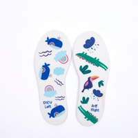 Custom Kids Printed Insoles Manufacturer | Soft EVA Cartoon Shoe Insoles OEM