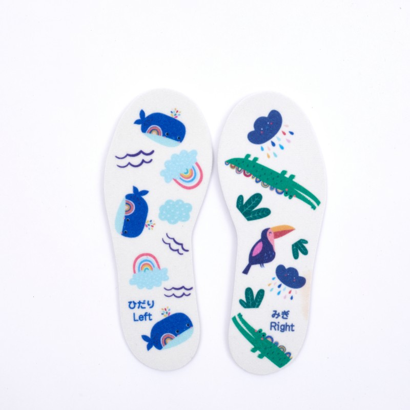 Custom Kids Printed Insoles Manufacturer | Soft EVA Cartoon Shoe Insoles OEM